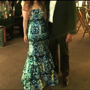 mermaid evening gown